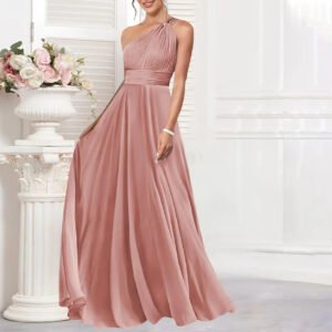 Custom Asymmetric Gown